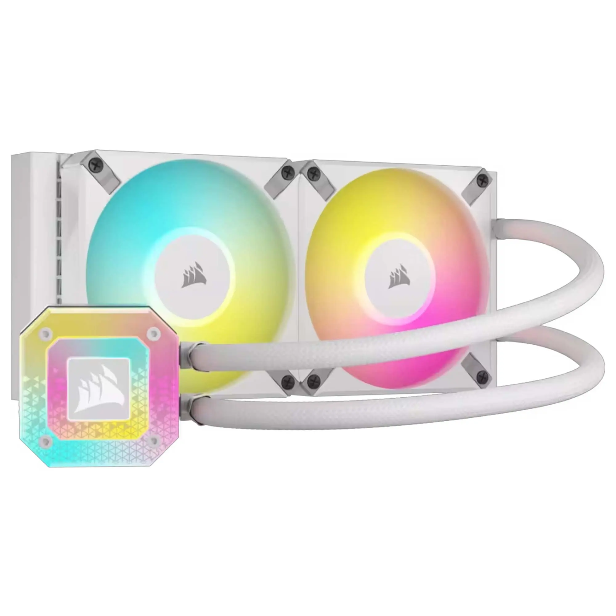 Corsair iCUE H100i ELITE CAPELLIX XT AIO Liquid CPU Cooler - 240 mm, Bianco *refurbished*