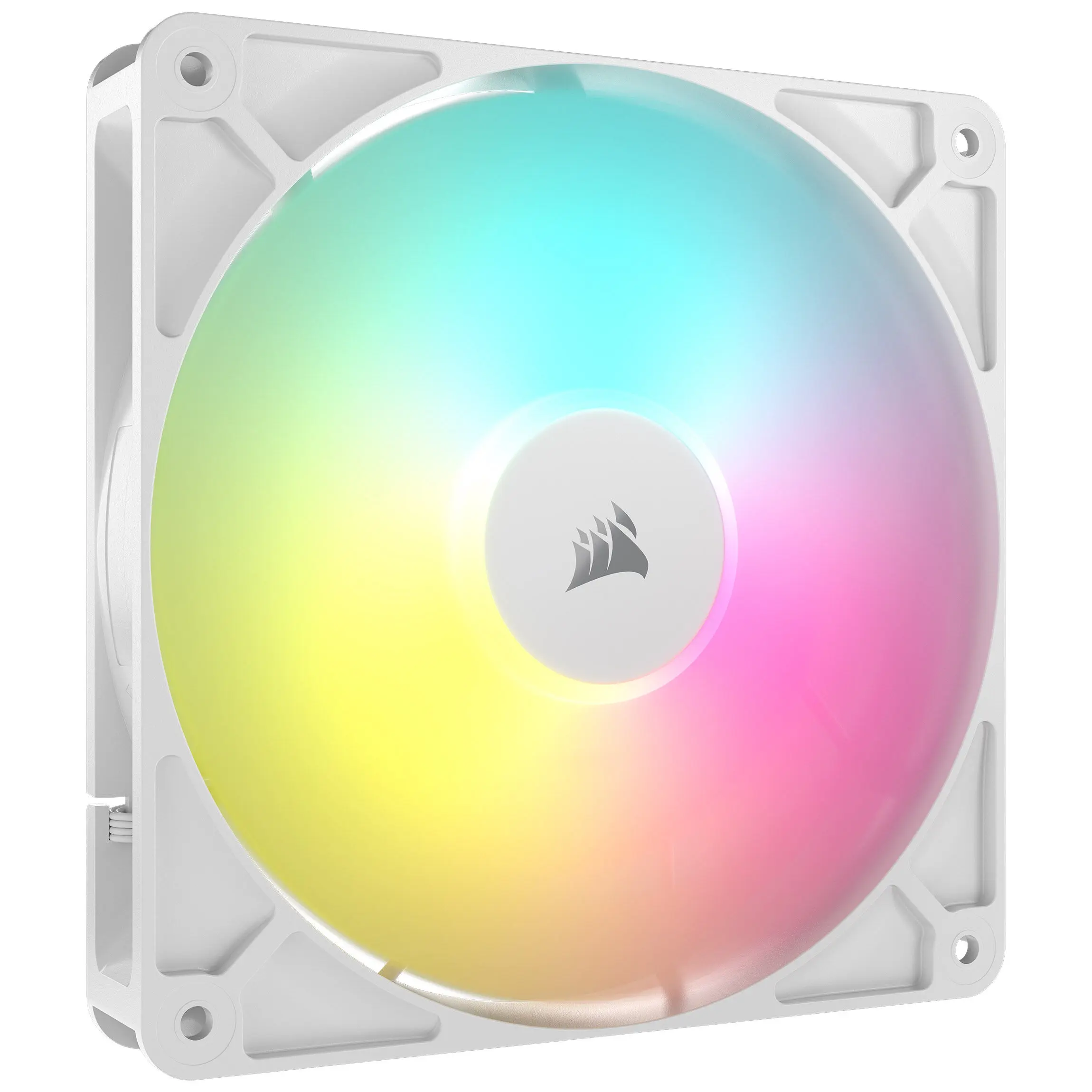 Corsair RS140 aRGB, Ventola PWM - 140mm, 1 Ventola - Bianco