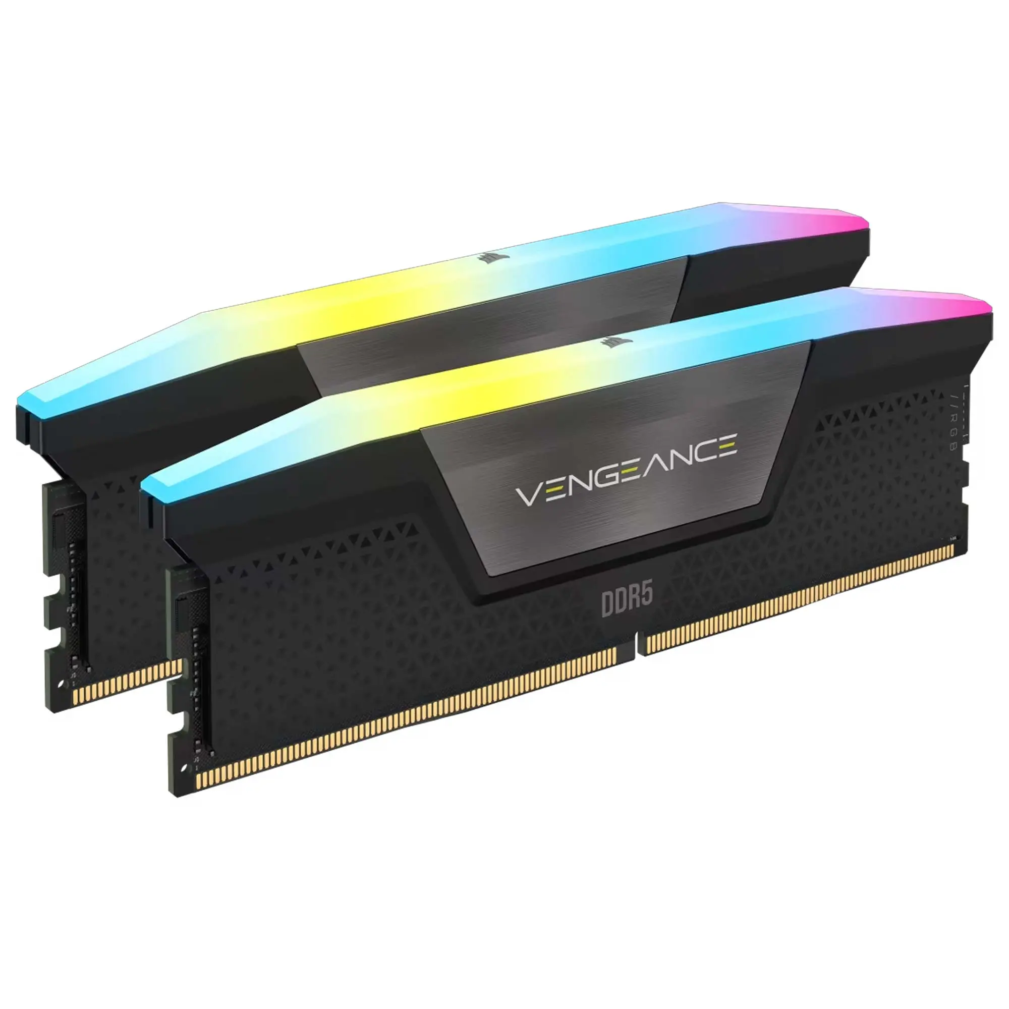 Corsair Vengeance RGB DDR5 6000MHz C40, Nero - 128GB (2x64GB)