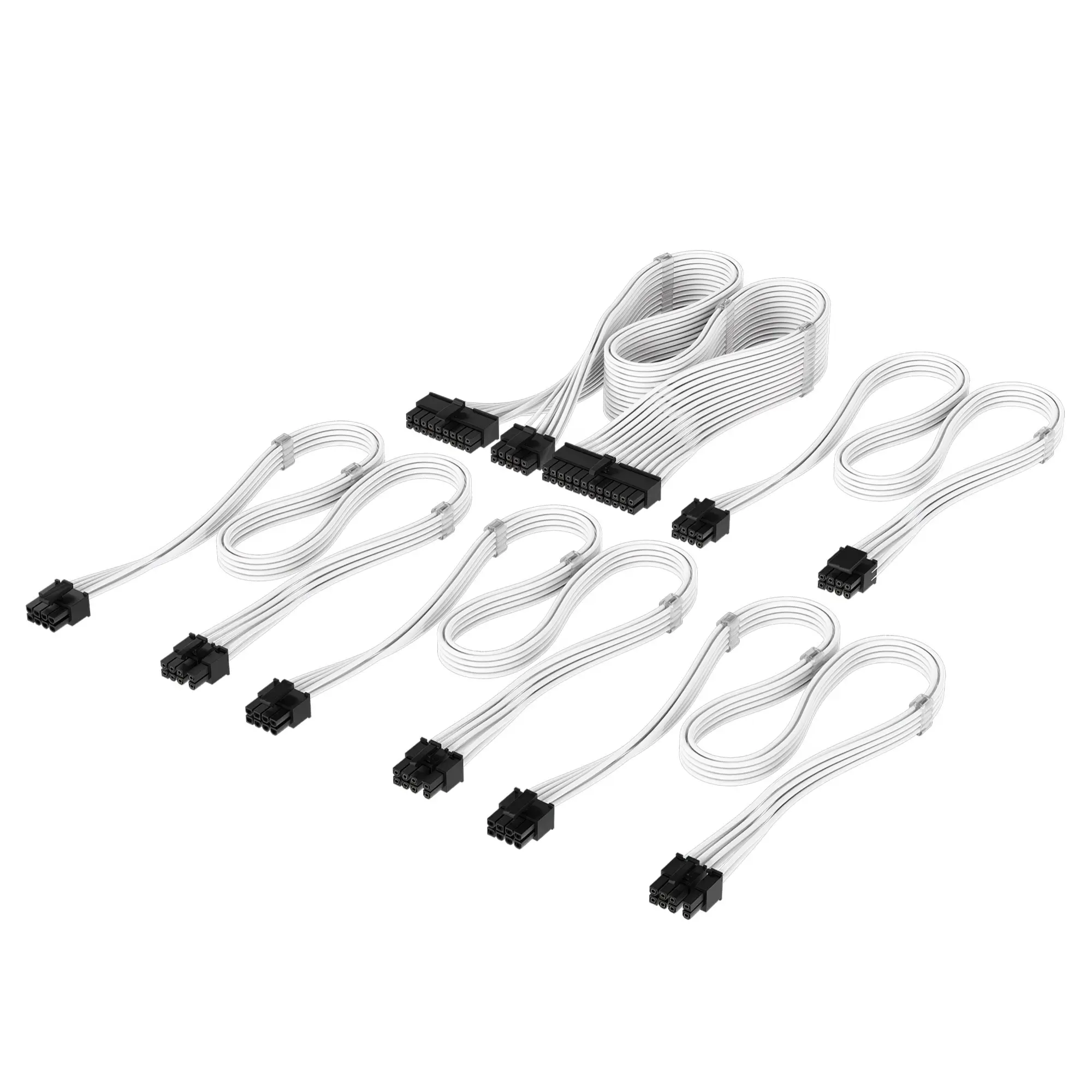 Corsair Premium Individually Sleeved DC Cable Starter Kit Type 4 - Bianco