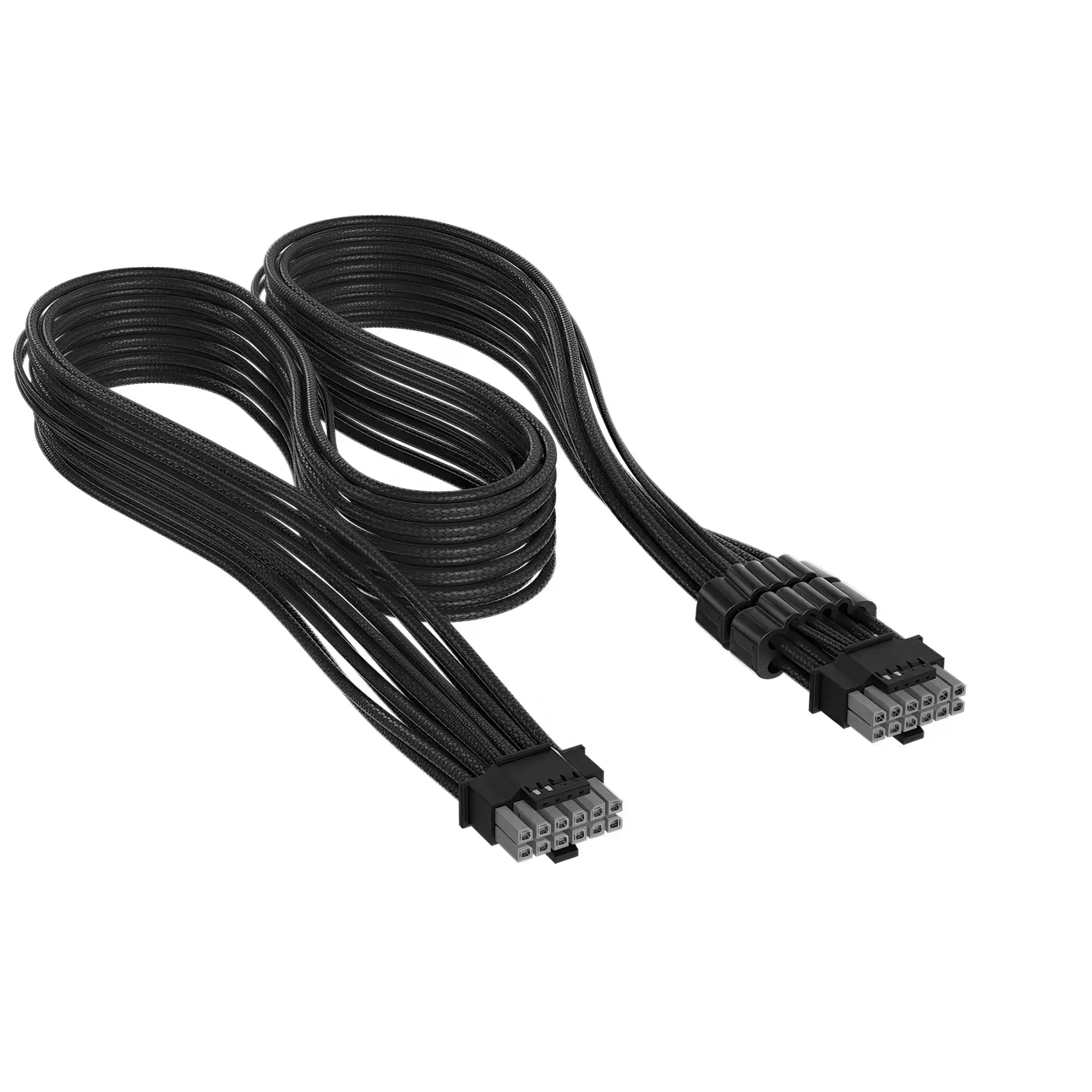 Premium Individually Sleeved, 12V-2x6 to 12V-2x6 600W Cable, Nero
