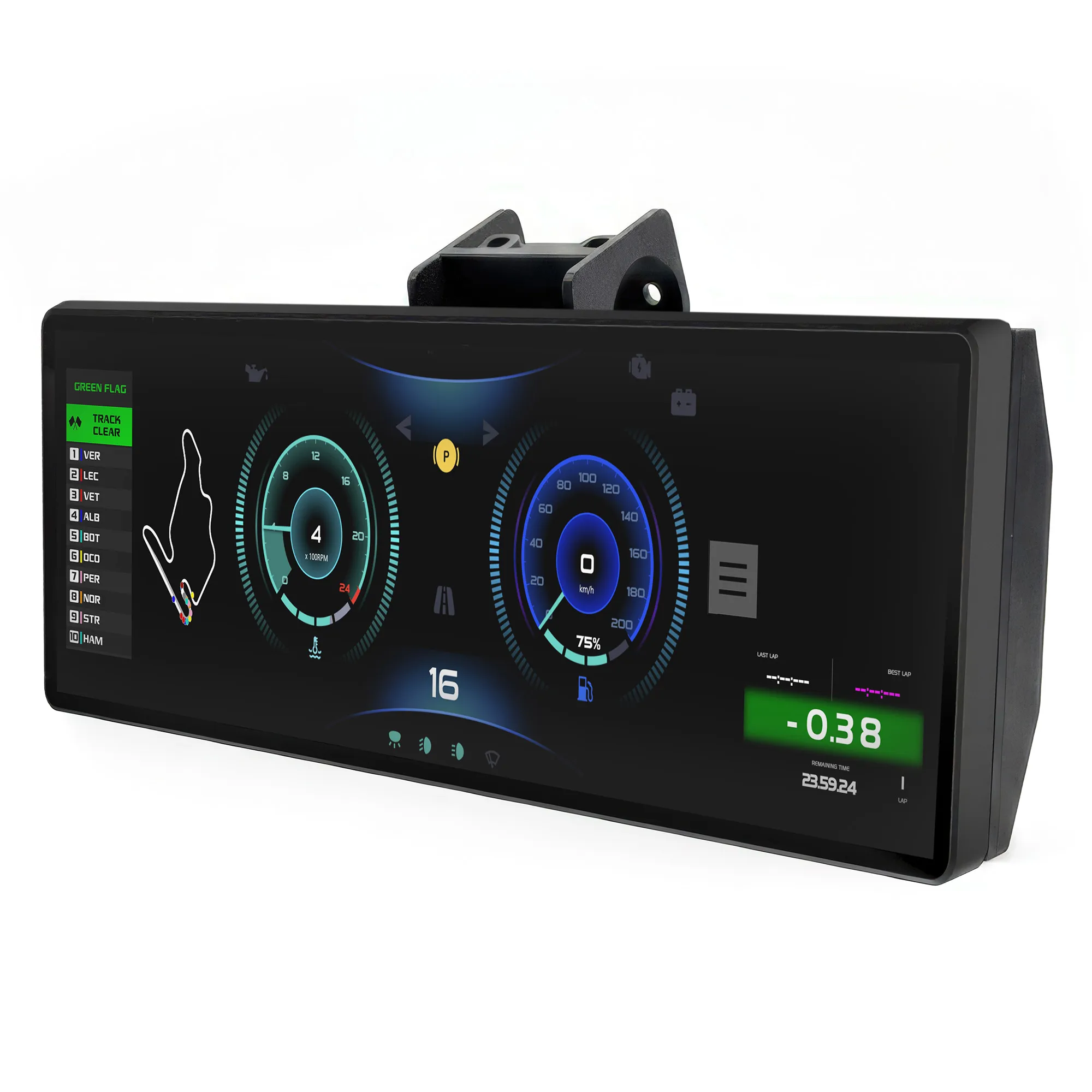 Corsair Bundle Xeneon Edge Touchscreen + Supporto Cockpit Sim Racing Orizzontale