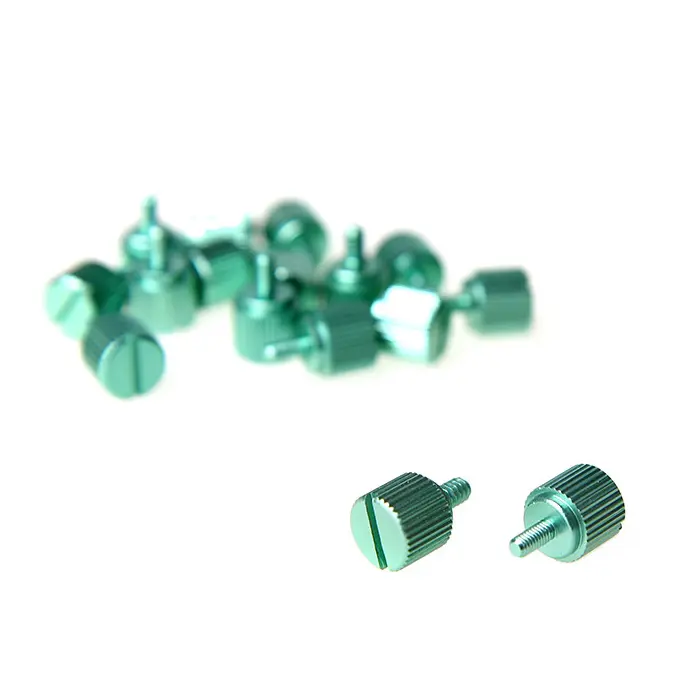 DimasTech Kit Viti Zigrinate 6-32 + M3, 40 Pezzi - Verde
