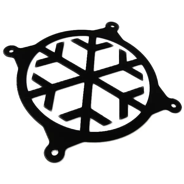 DimasTech Griglia Ice Criystal 120mm - Nero Opaco