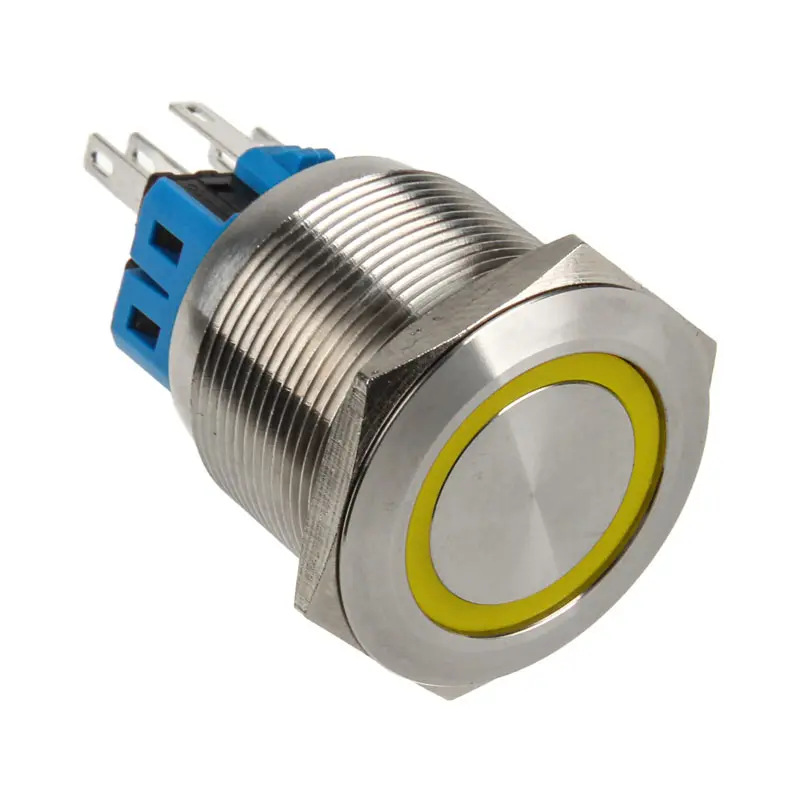 DimasTech Pulsanti / Switch 25mm - Giallo