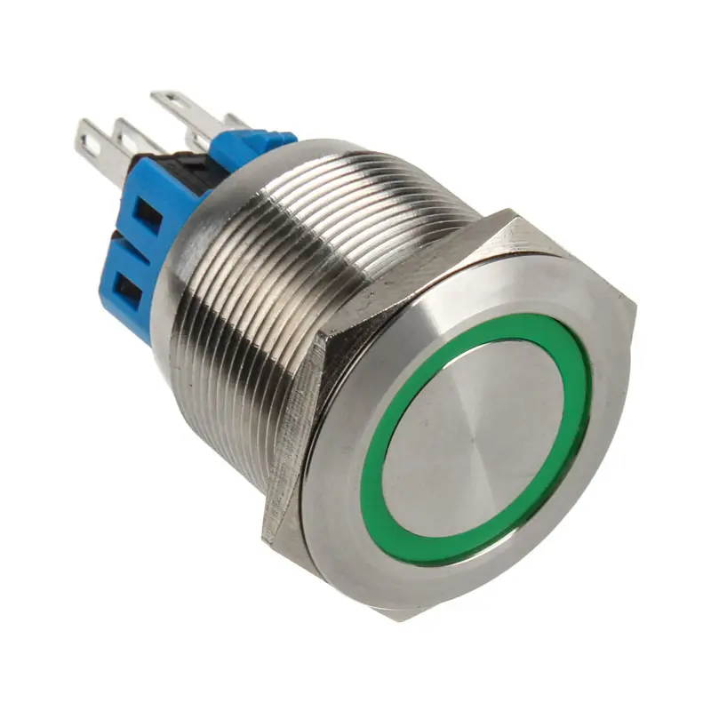 DimasTech Pulsanti / Switch 25mm - Verde
