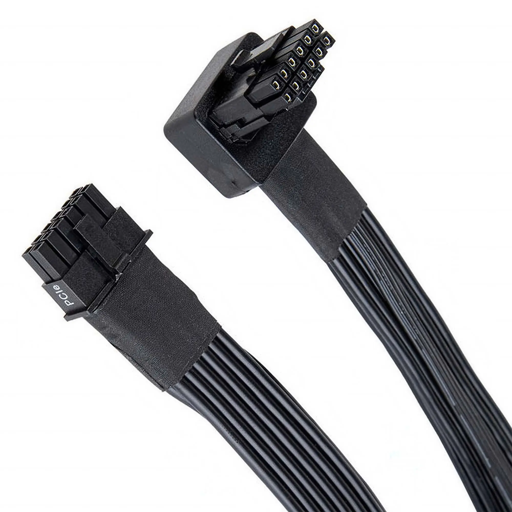 Silverstone PP14-90 Cavo PCIe Gen5 12VHPWR angolato a 90° - Nero