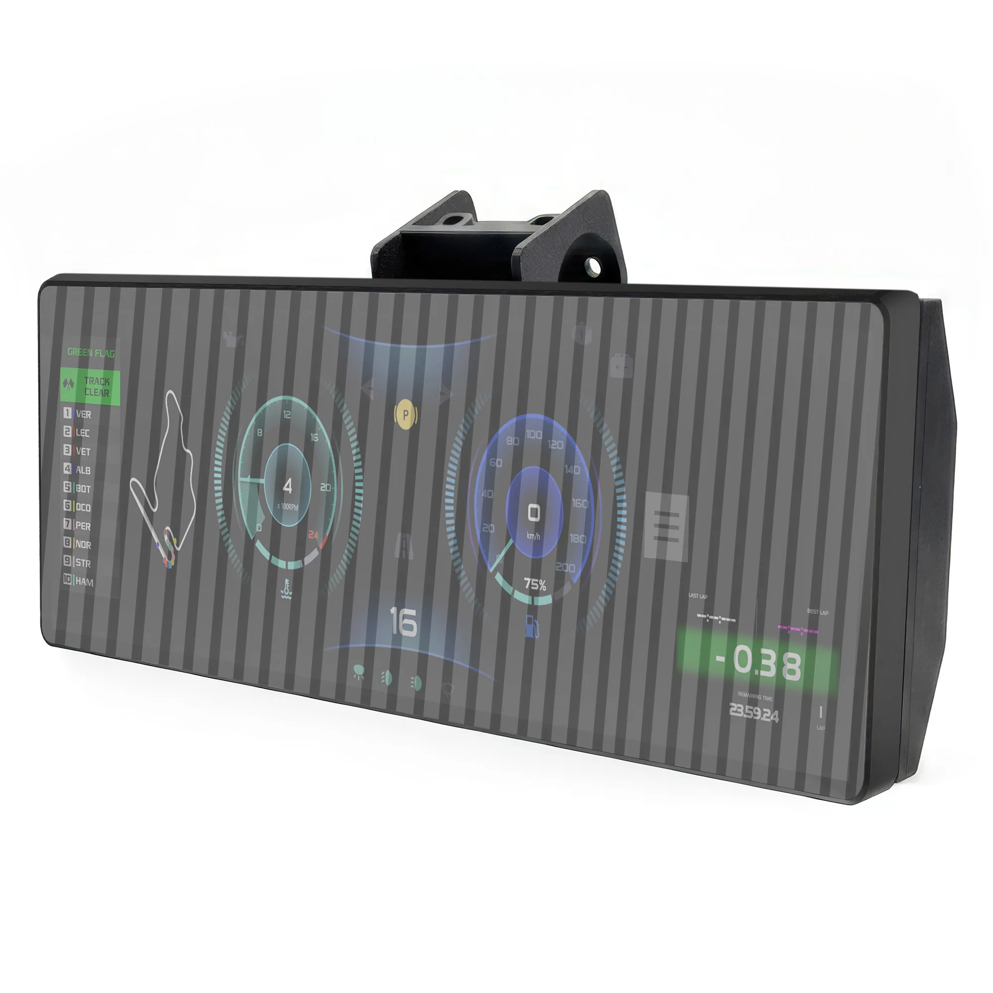 Corsair Xeneon Edge Mount per Fanatec Clubsport GT - Supporto Cockpit Sim Racing Orizzontale