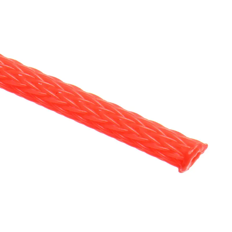 Techflex Flexo PET Sleeve 3mm - neon rosso, 1m