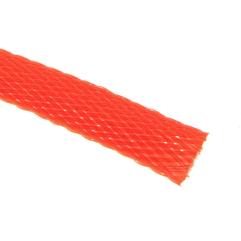 Techflex Flexo PET Sleeve 9mm - neon red, 1m