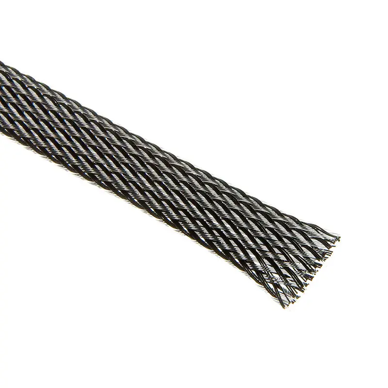 Techflex Flexo PET Sleeve 13mm - Carbonio, 1m