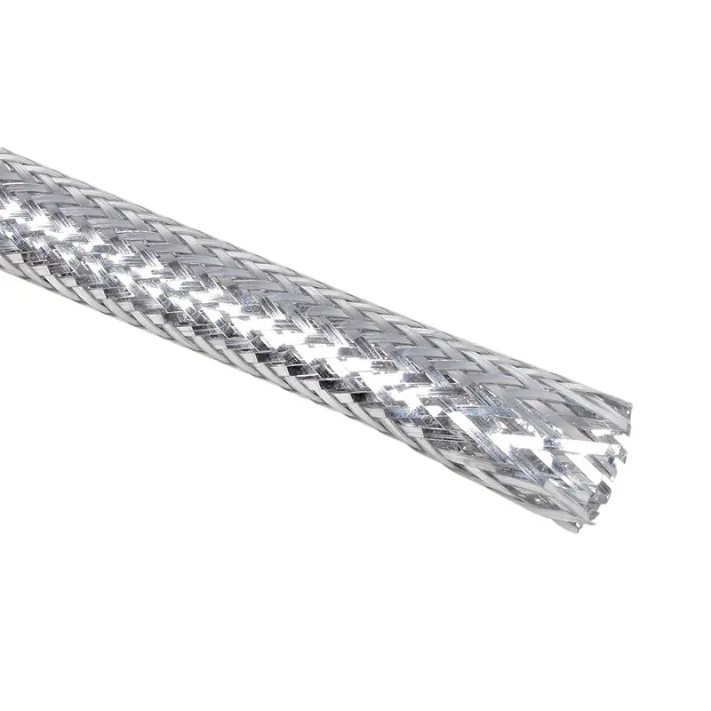 Techflex Chrome XC Sleeve 7mm - chrome,, 1m