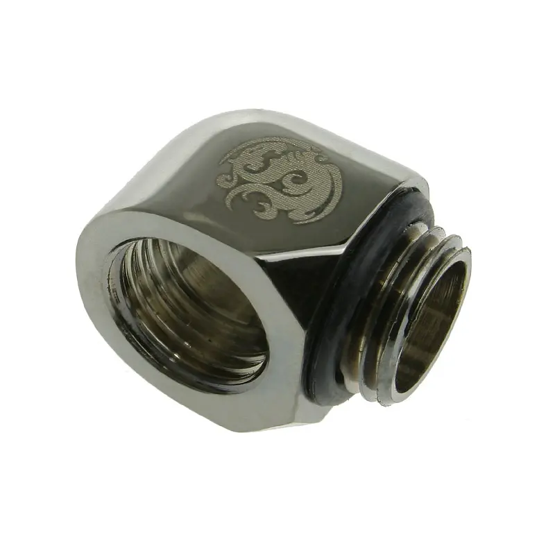 Bitspower Connettore a L passo 1/4" - Nero