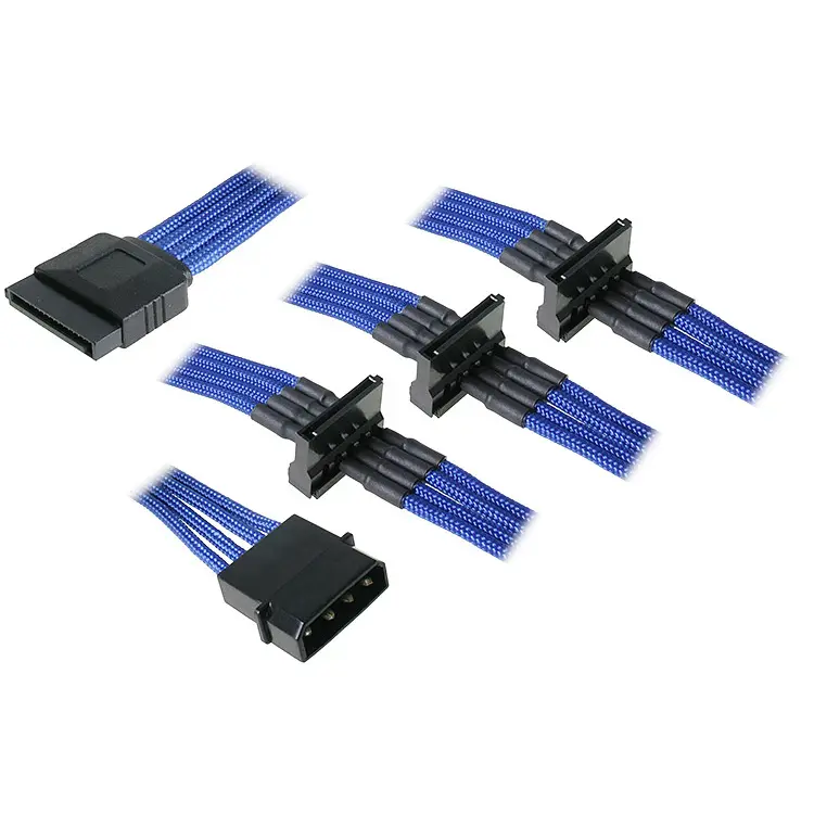 BitFenix Adattatore da Molex a 4x SATA 20 …