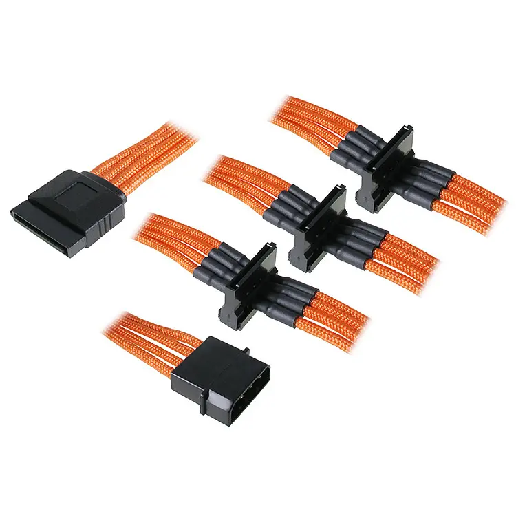 BitFenix Adattatore da Molex a 4x SATA 20 …