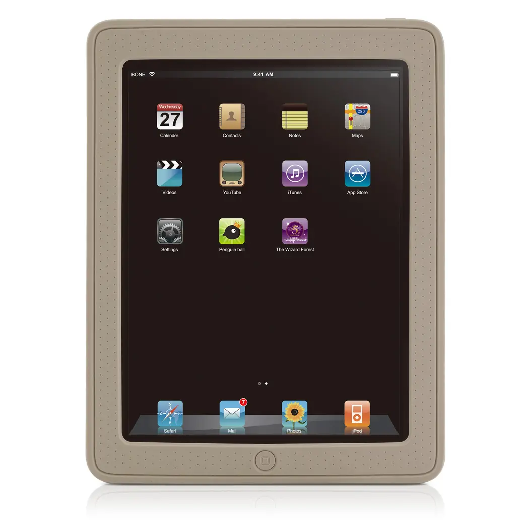 Bone Collection Leather Case per iPad - Marrone