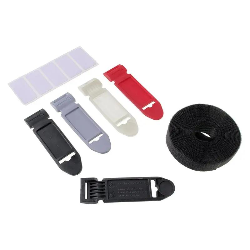 LABEL THE CABLE Rotolo di Velcro 3m + 5 etichette