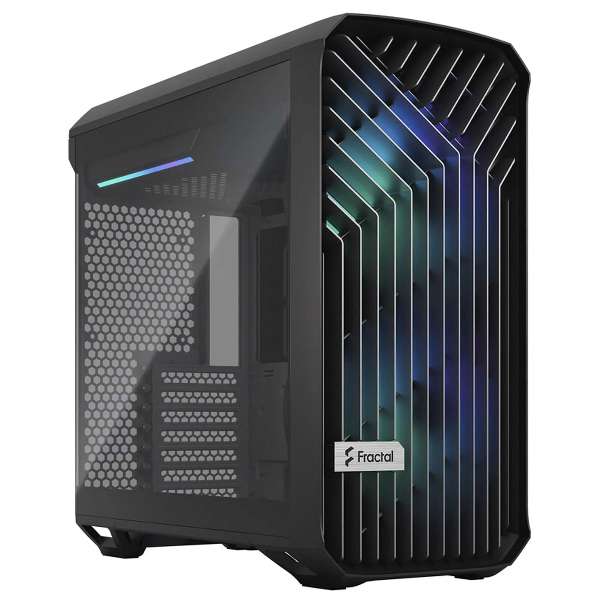 Fractal Design Torrent Compact TG Light Tint RGB, Mid-Tower - Nero