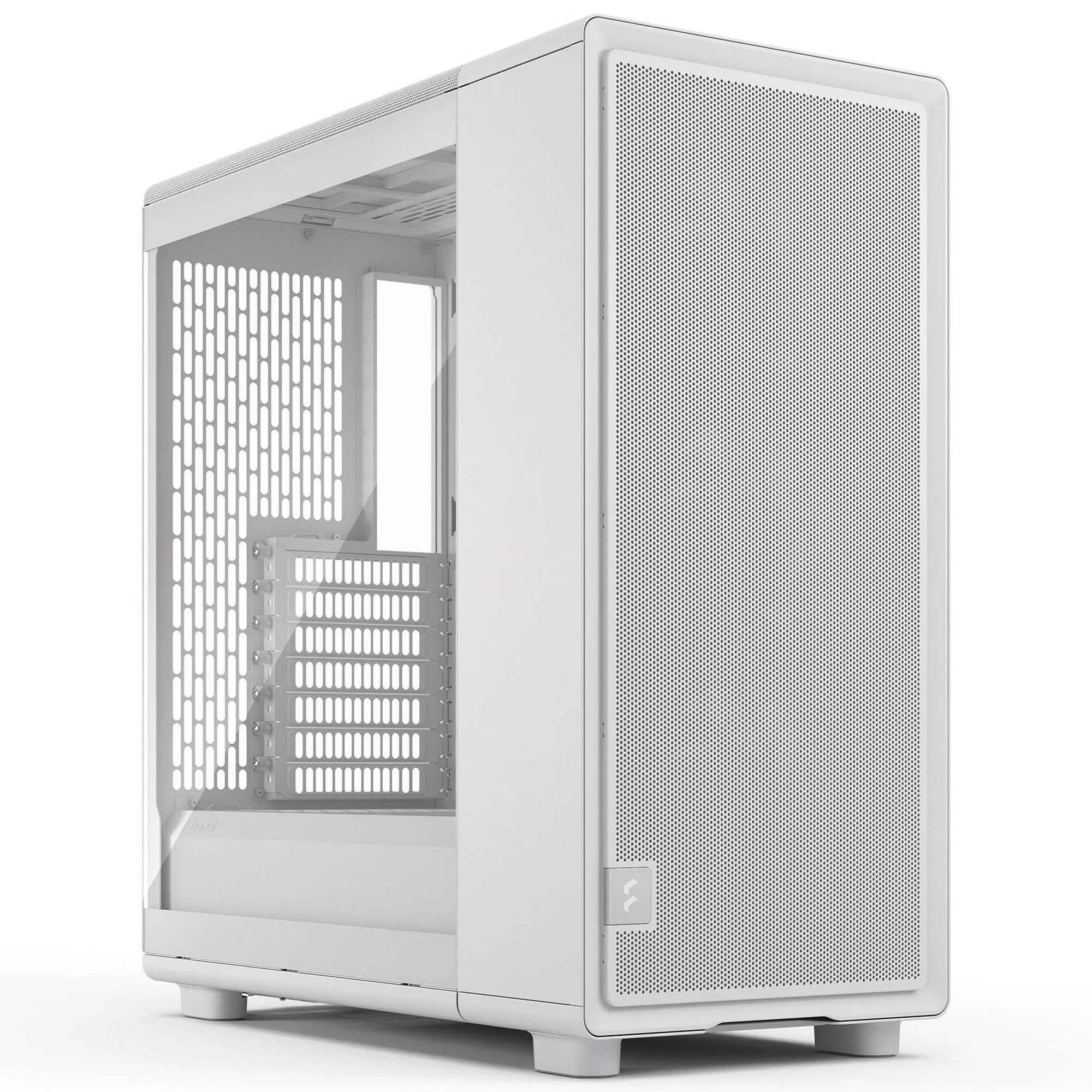 Fractal Design Epoch TG Light tint, Mid-Tower, Vetro Temperato - Bianco