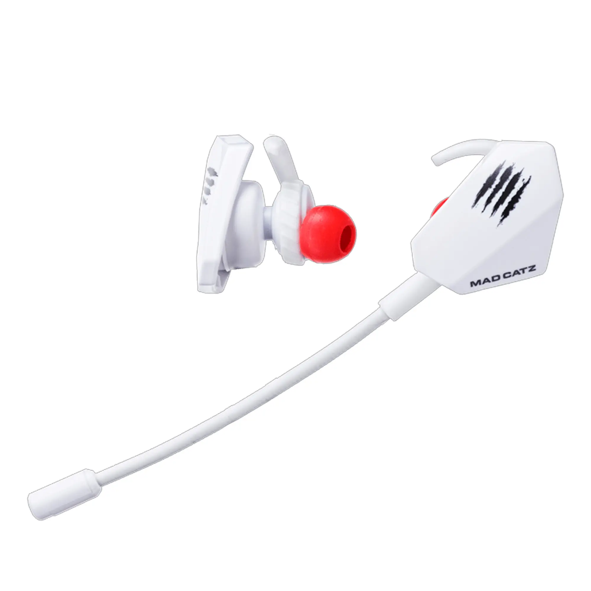 Mad Catz E.S. PRO+ Gaming Earbuds - White
