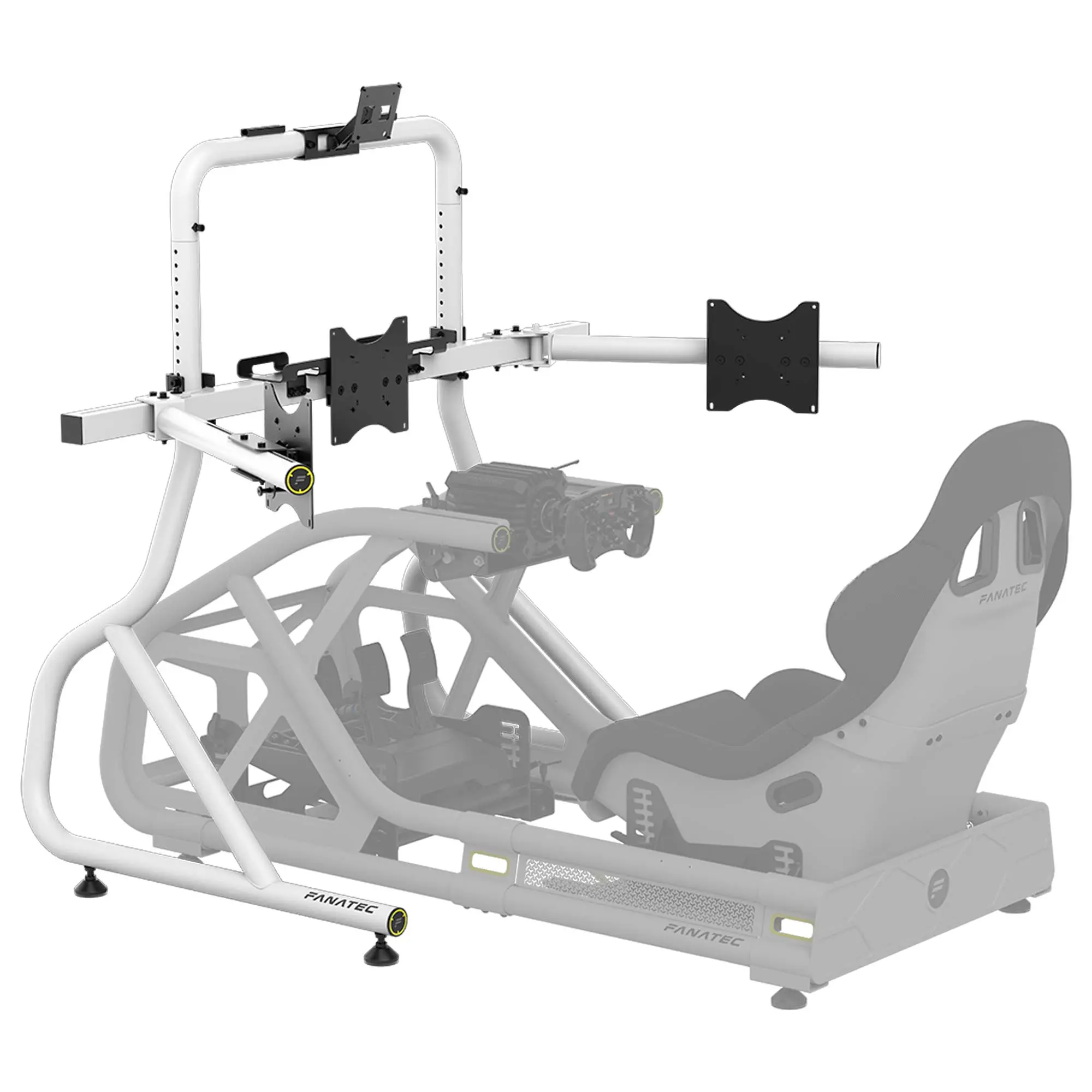 Fanatec ClubSport Cockpit Kit Espansione Triplo Monitor - Bianco