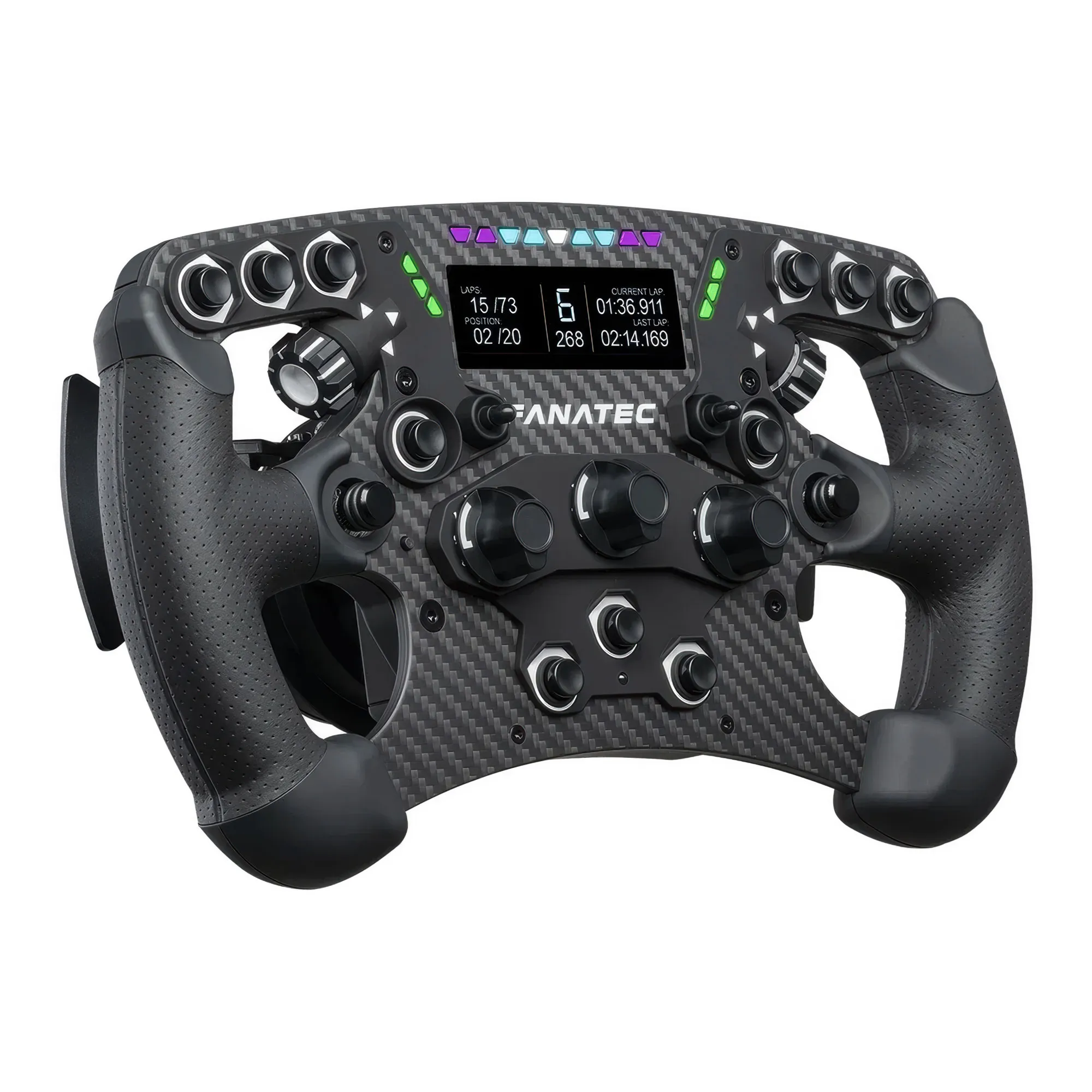Fanatec ClubSport Formula V3 - Volante Racing 290mm OLED RGB QR2