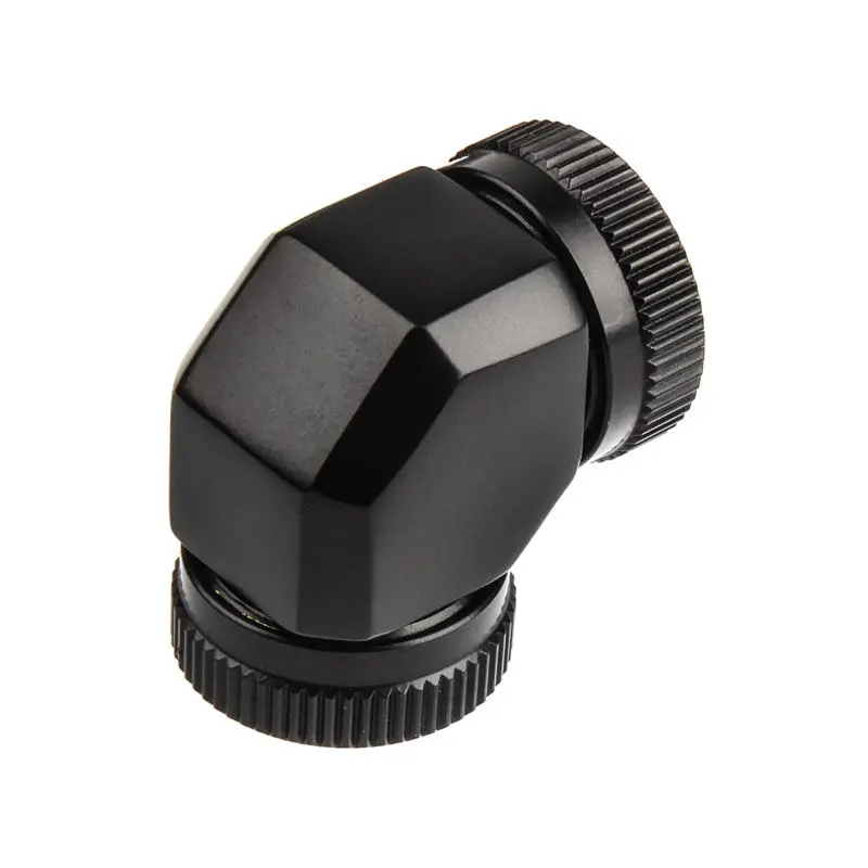 PHANTEKS Adattatore Tubo Acrilico 2x 12mm 90° - Nero