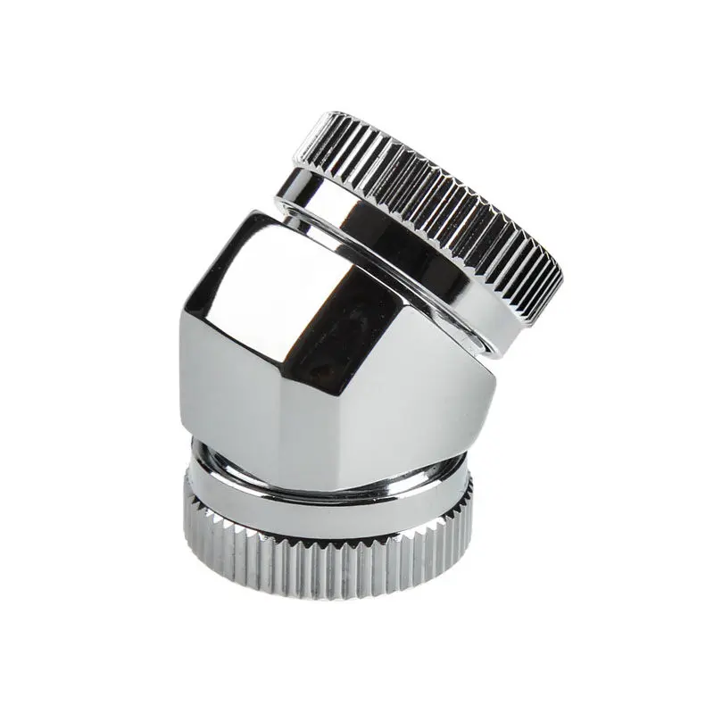 PHANTEKS Adattatore Tubo Acrilico 2x 12mm 45° - Cromato