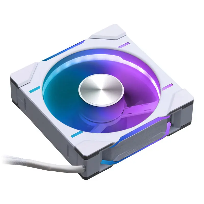 PHANTEKS D30 PWM Reverse Airflow D-RGB, 120mm - Bianco