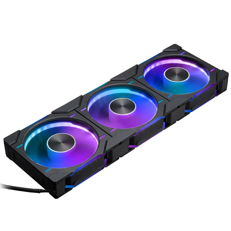 PHANTEKS D30 PWM Reverse Airflow D-RGB, 3 pcs, 120mm - Nero