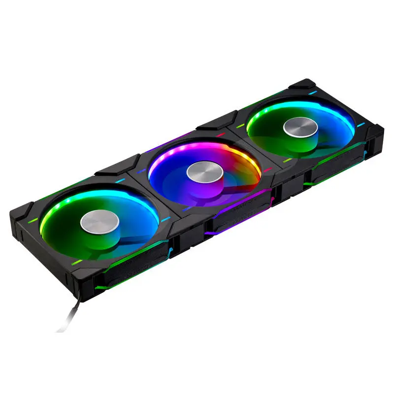PHANTEKS D30 PWM Regular Airflow D-RGB, 3 pcs, 140mm - Nero