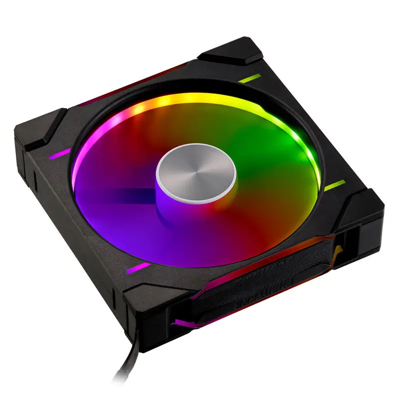 PHANTEKS D30 PWM Regular Airflow D-RGB, 140mm - Nero