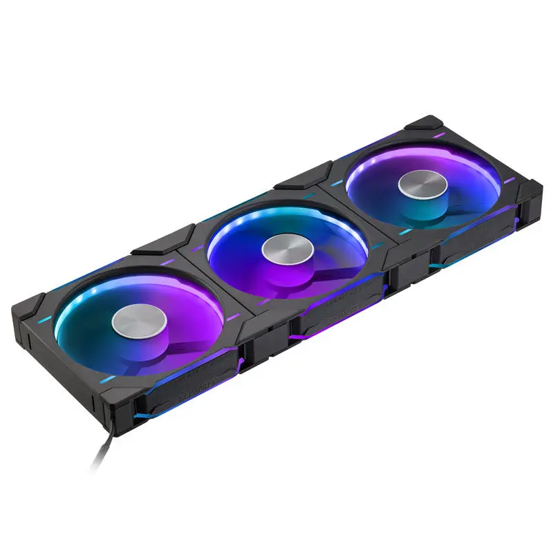 PHANTEKS D30 PWM Reverse Airflow D-RGB, 3 pcs, 140mm - Nero
