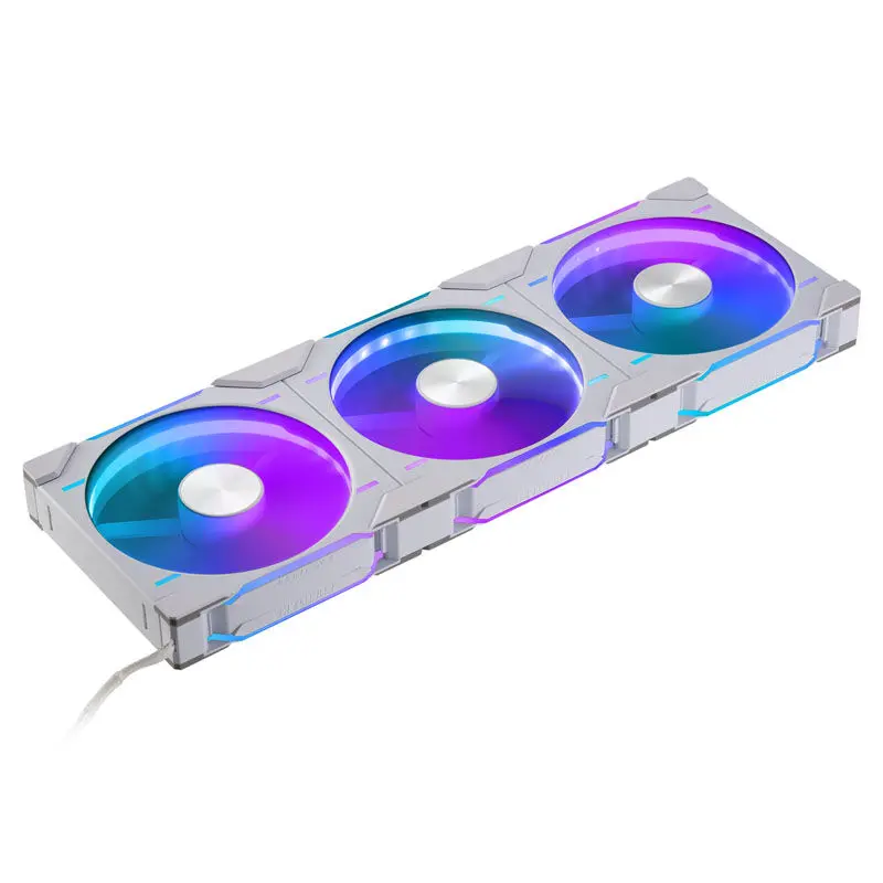 PHANTEKS D30 PWM Reverse Airflow D-RGB, 3 pcs, 140mm - Bianco