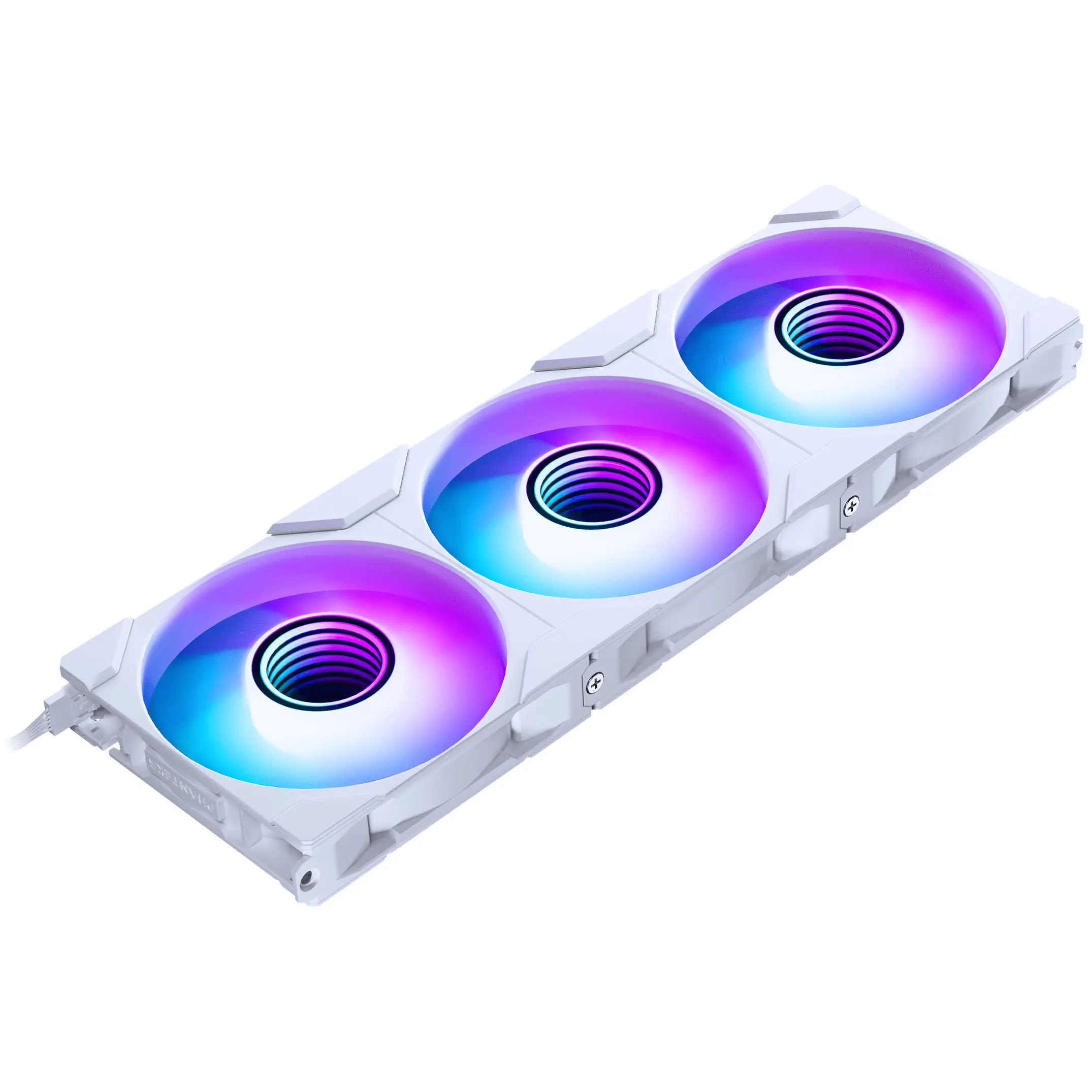 PHANTEKS M25 Gen2 PWM D-RGB, 120mm Triple Fan Kit - Bianco