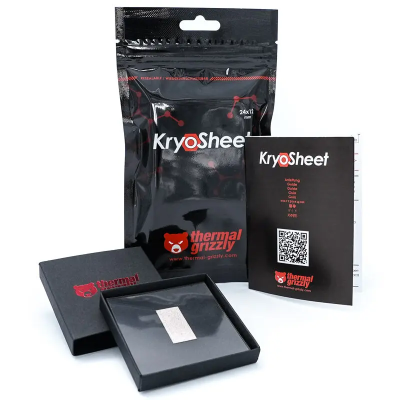 Thermal Grizzly KryoSheet Pad Termico - 24 × 12 × 0,2 mm