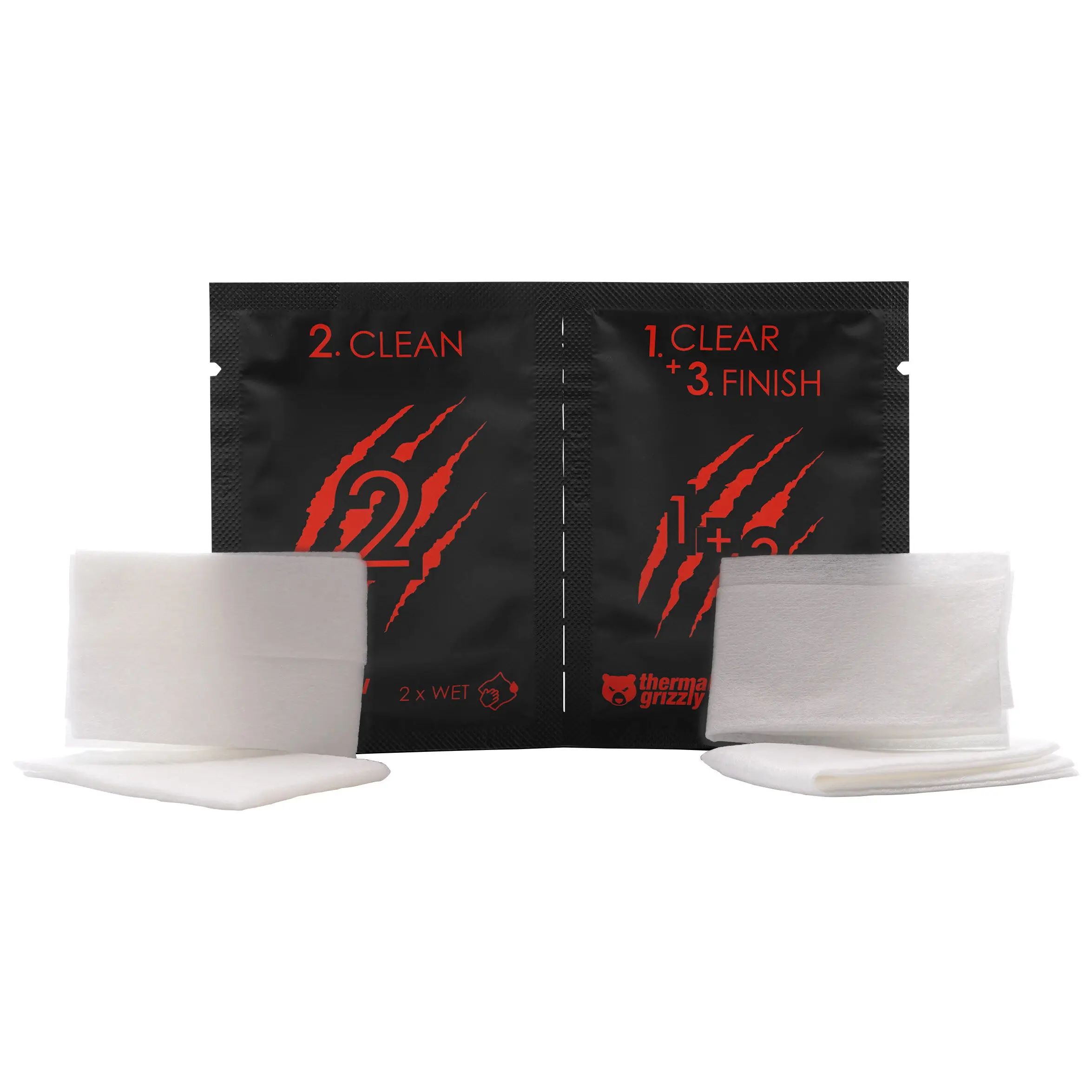 Thermal Grizzly Cleaning Wipes, Salviette Umidificate - 10 Pezzi