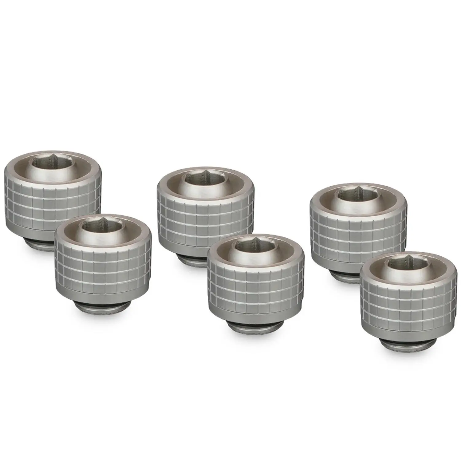 Thermal Grizzly DeltaMate Kompressions-Fitting - ST16 - Nichel - Confezione da 6