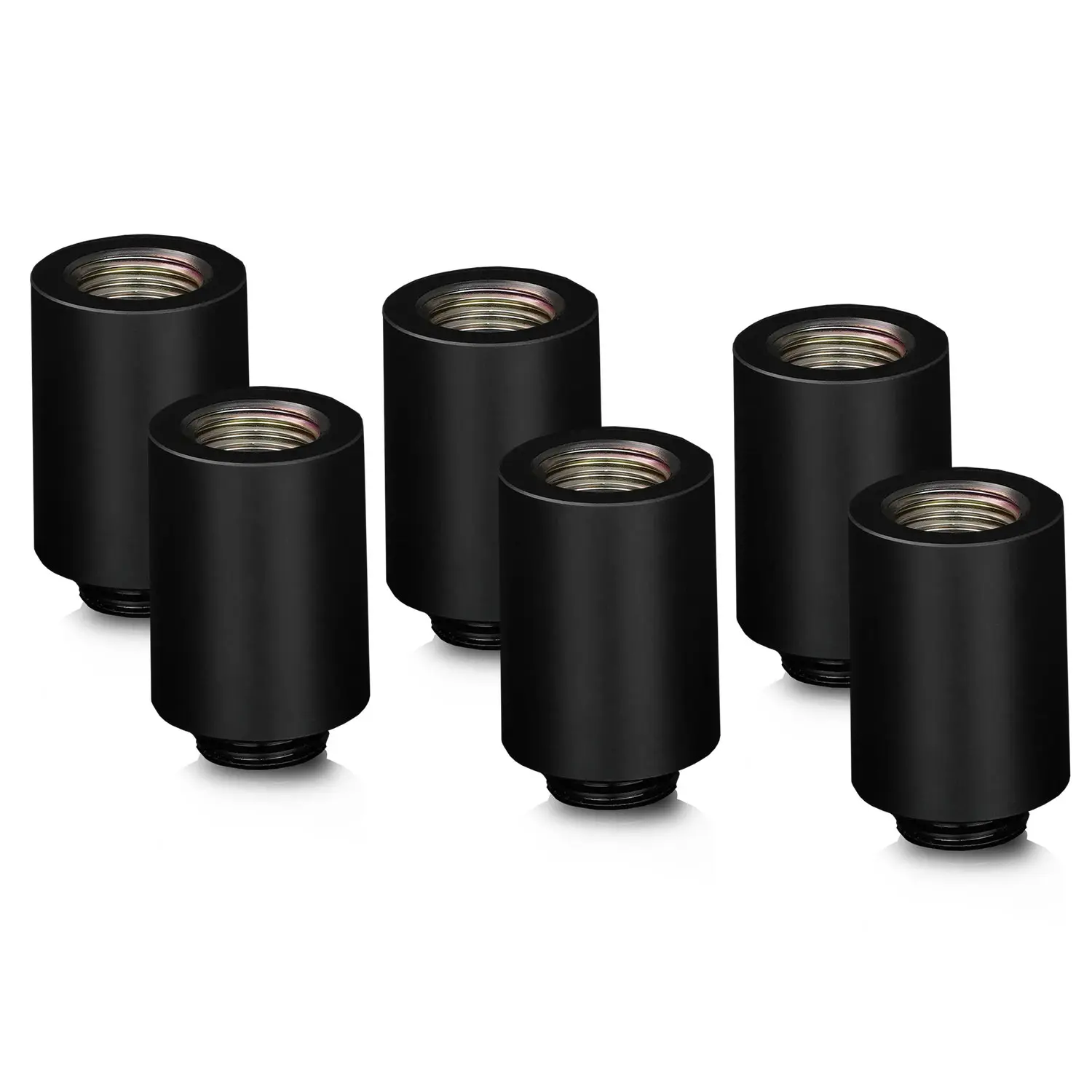 Thermal Grizzly DeltaMate Extender Fitting MF28 - Nero - Confezione da 6