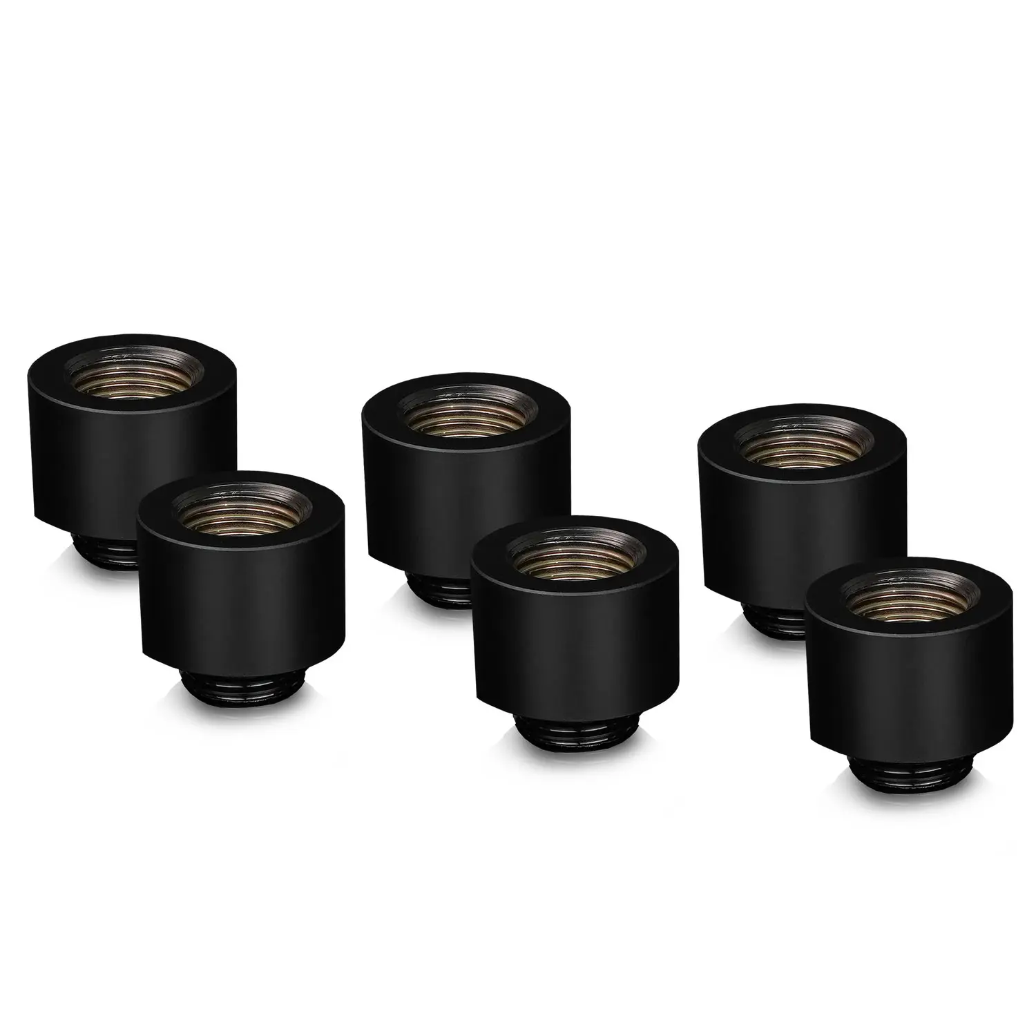 Thermal Grizzly DeltaMate Extender Fitting - MF14 - Nero - Confezione da 6