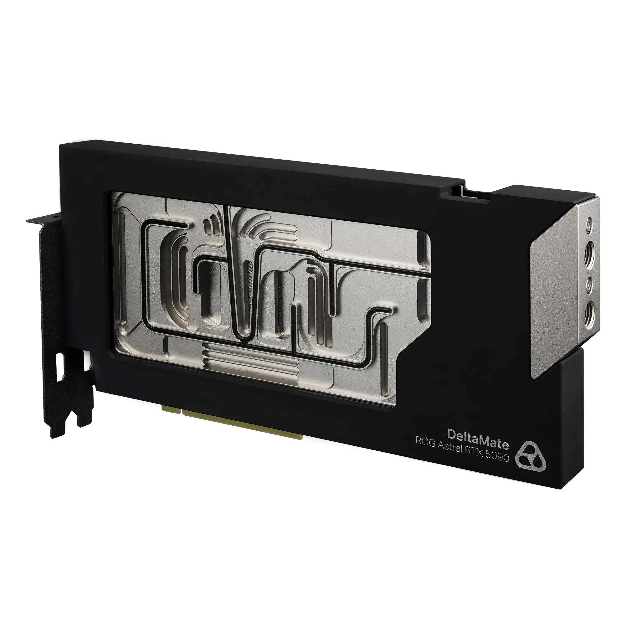 Thermal Grizzly DeltaMate GPU Water Cooler, ARGB, with Backplate - Nera e Trasparente