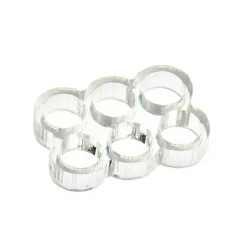 E22 Stealth Cable Comb, 6 Slot - Trasparente