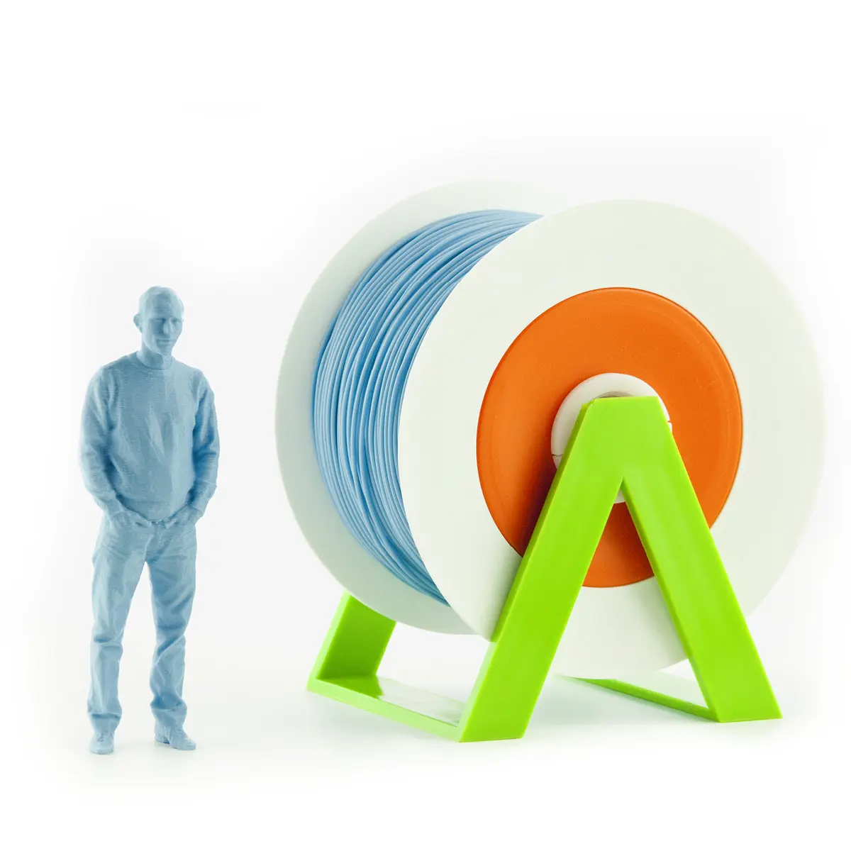 EUMakers Filamento in PLA 2,85 mm - Azzurro Cielo