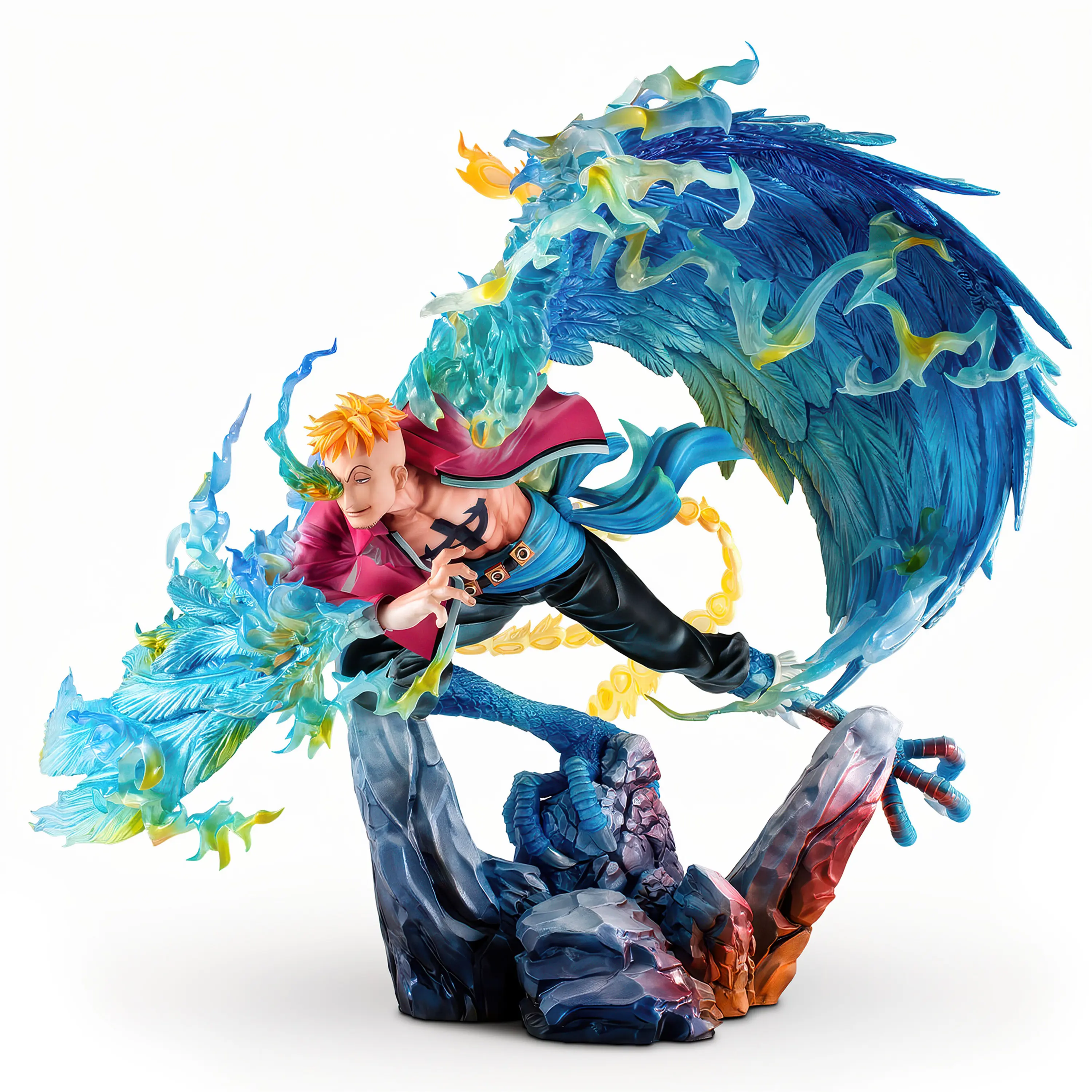 One Piece P.O.P. Mas-Maximum Marco Pheonix Leader of the Whitebeard Pirates - 30 cm