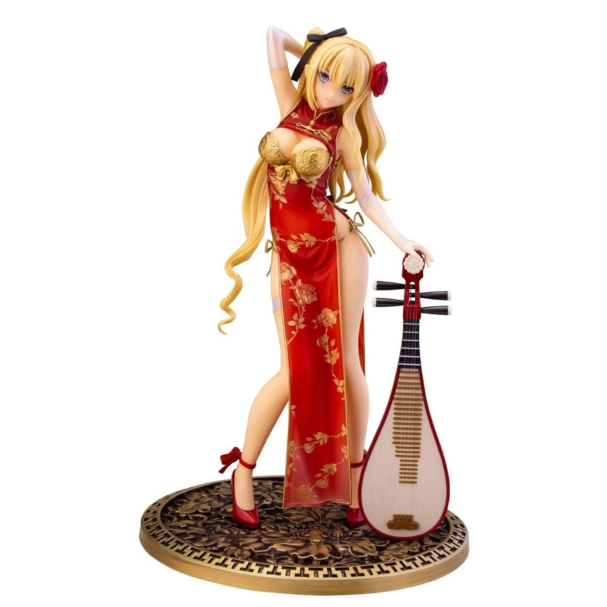 T2 Art Girls STP PVC Statue 1/6 Jin-Lian Red Ver. 27 cm
