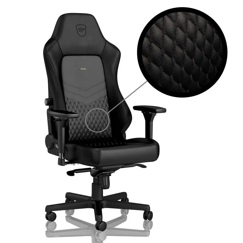 noblechairs HERO Gaming Chair, Vera Pelle - Nero