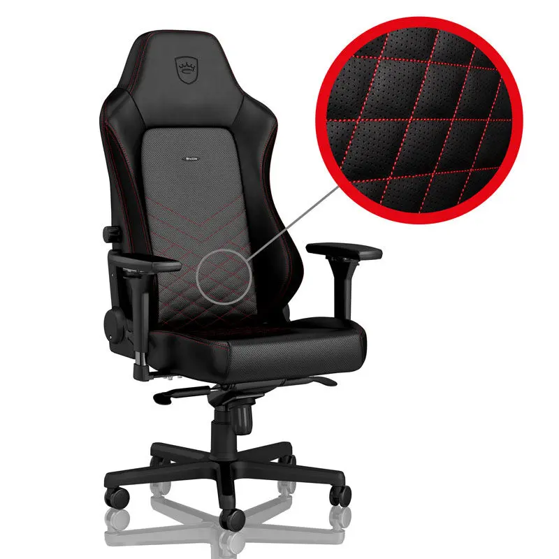noblechairs HERO Gaming Chair - Nero/Rosso