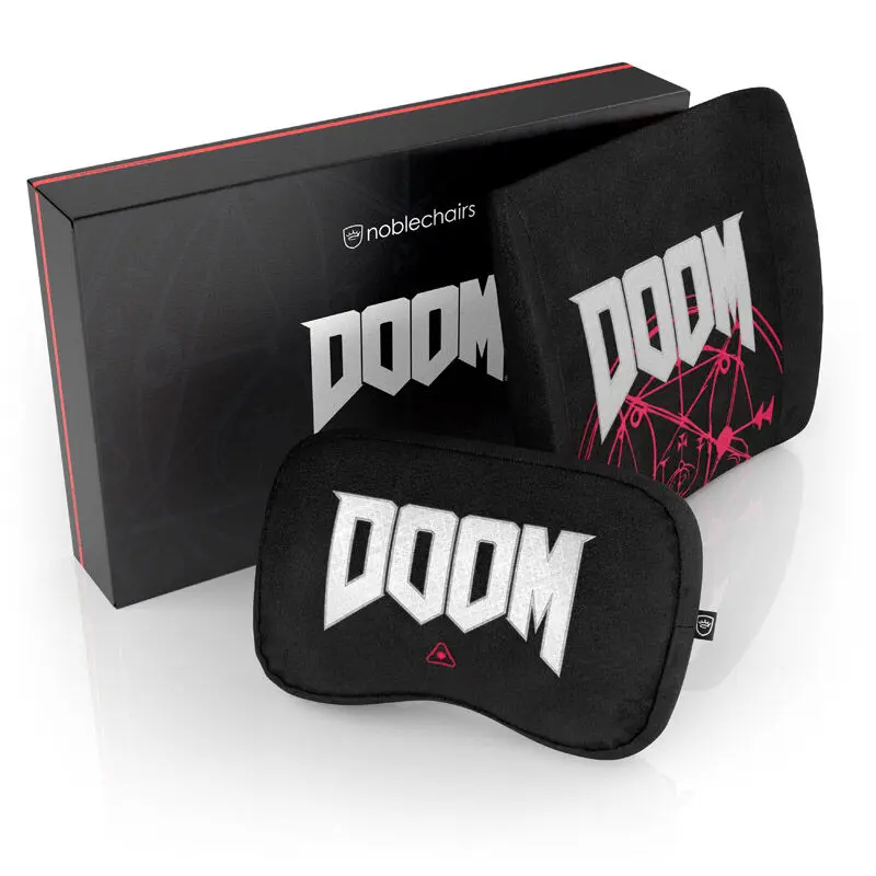 noblechairs Set di cuscini Memory Foam - DOOM Edition