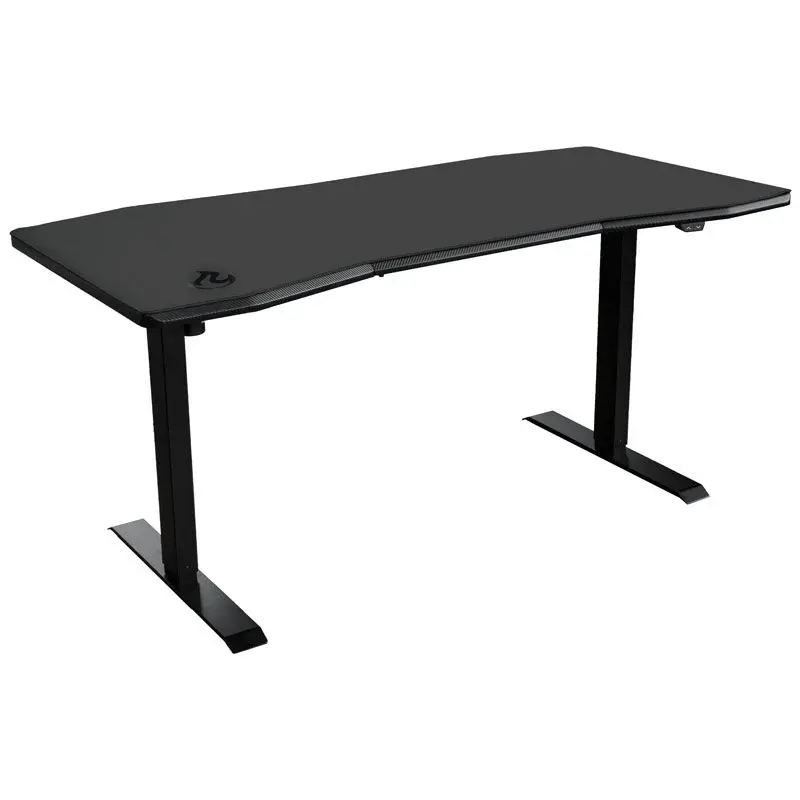 Nitro Concepts Gaming Desk D16E, Carbon Black 1600x800, Altezza Regolabile Elettricamente