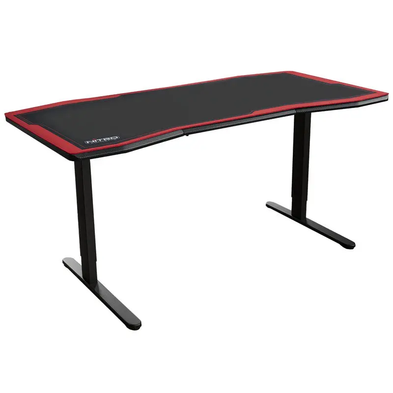 Nitro Concepts Gaming Desk D16M, Carbon Red 1600x800